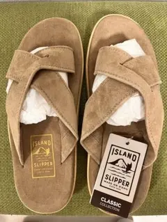 ISLAND SLIPPER サンダル スエード ベージュ系のサムネイル