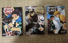 DEMON SLAYER 鬼滅の刃 英語版 1-3巻セット 洋書