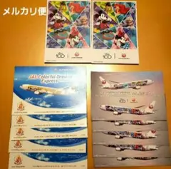 JAL ディズニー40周年　ポストカードセット