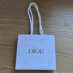 Dior ホワイト 小型紙袋