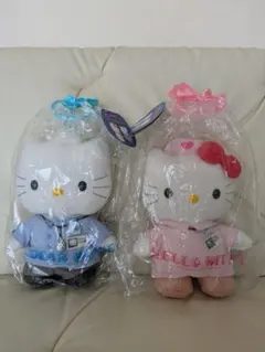 キティ＆ダニエル ぬいぐるみ　2000年ナース&ドクター