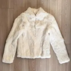 ファーコート　ホワイト