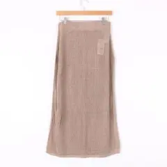 【新品・未使用】ショコラフィネローブ　レディース　メッシュニットスカート