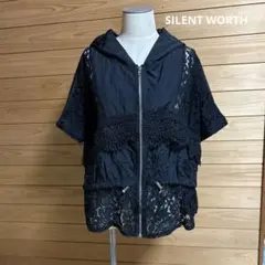 サイレントワース 個性的 レースブルゾン パーカーのサムネイル