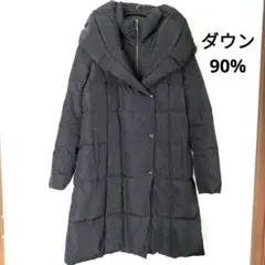 ダウン90%ロングジャケットコート　レディースアウター　ロングジャンバー