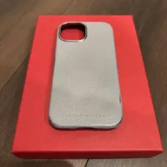 BONAVENTURA iPhoneケース レザー サックス　iPhone15