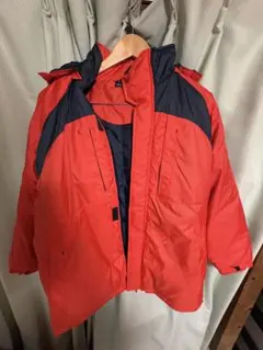 Dclin マウンテンパーカー レッド ネイビー LL
