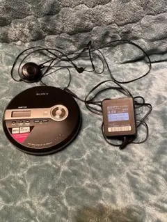 ソニー　D-NE241　CDウォークマン　ポータブルプレイヤー　美品 SONY CDウォークマン D-NE241 動作品 ブラック① - メルカリ
