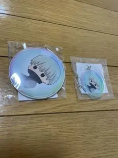 呪術廻戦　狗巻棘　一番くじ　缶バッジ　キーホルダー