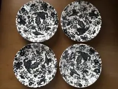 【一級品】Burleighブラック リーガルピーコック パスタボウル 2枚セット 一級品】Burleighブラック リーガルピーコック パスタボウル 2枚セット