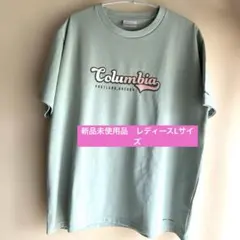 【Columbia 】プリントTシャツ ミントグリーン　L 新品未使用品