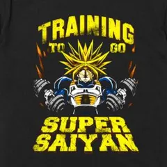 【Tシャツ】　TRUNKS GYM　トランクス　ジム　ドラゴンボール　ブラックL