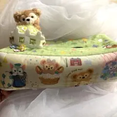 ダッフィー　ティッシュボックスカバー