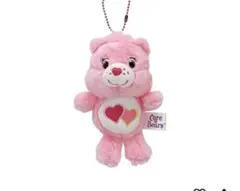 Care Bears ピンク ぬいぐるみキーホルダー