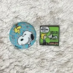 スヌーピー 刺繍バッジセット