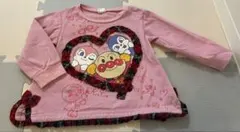アンパンマンキッズコレクション＊アンパンマン 長袖トレーナー ピンク 100＊冬