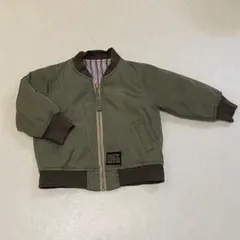 オリーブ色 アウタージャケット サイズ80のサムネイル