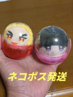 鬼滅の刃 ガシャポン かぷっこふれんず2 煉獄杏寿郎 栗花落カナヲ　2個セット