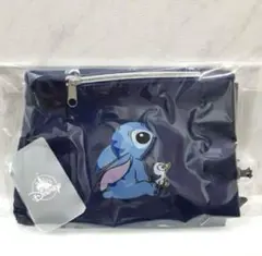 ディズニー スティッチ ポケッタブルトート　BIG　エコバッグ 新品タグ付のサムネイル