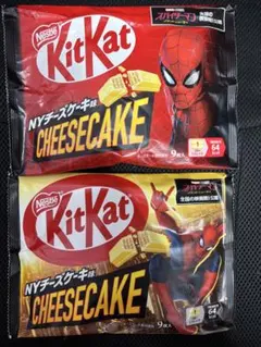 KitKat スパイダーマン NYチーズケーキ味 2袋セット