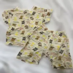 アンパンマン　総柄　ベビーパジャマ 80cm