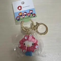 万博 サンリオ ミャクミャク 立体マスコットキーホルダー パステル ハローキティ
