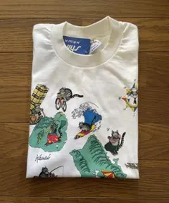 Crazy Shirts Hawaii 猫柄 Tシャツ kids Lサイズのサムネイル