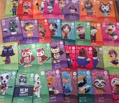 アミーボカード　どうぶつの森　SPカード３２枚セット　未使用品