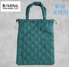 新品未使用◆B:MING by BEAMS◆キルト トートバッグ