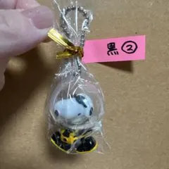 スヌーピー 宇宙飛行士 アストロノーツ キーホルダー 未開封 レトロ　黒2