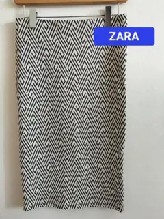 ZARAザラ　タイトスカート　エスニック調のサムネイル