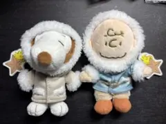USJ スヌーピー＆チャーリー マスコットキーチェーン クリスマス2024