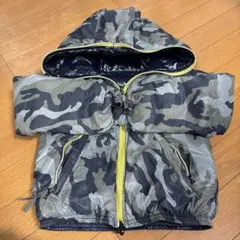 DUVETICA ドゥベチィカ　迷彩柄フード付きダウンコート　リバーシブル