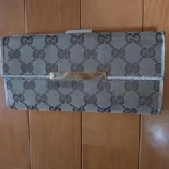 GUCCI GGパターン 二つ折り財布