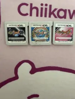 3DS 妖怪ウォッチ3テンプラ / 妖怪ウォッチ2元祖・真打 【動作未確認】