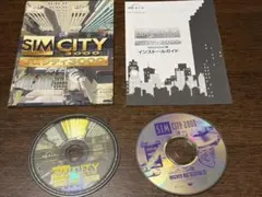 【希少】Mac日本語版 シムシティ3000 & 2000 CD-ROMセット
