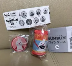 パペットスンスン♦︎ノンノン♦︎ガチャ♦︎めじるしチャーム♦︎コインケース