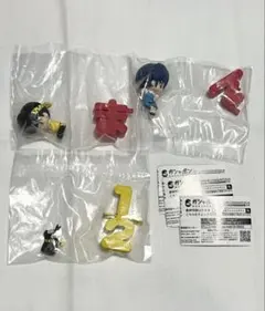 ガチャ　らんま 1/2 ロゴフィギュア　3種セット