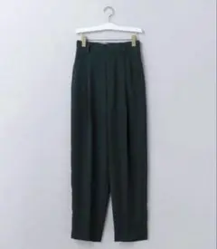 ＜6(ROKU)＞ロク GEORGETTE TUCK PANTS