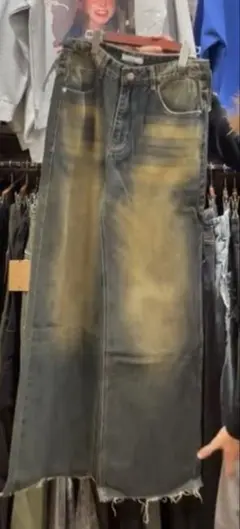 ᒍOᒪᒪYCROWN ダメージ加工 デニム