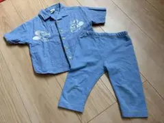 美品あり ミッキー半袖シャツ 90 レギンス95cm 2点セット
