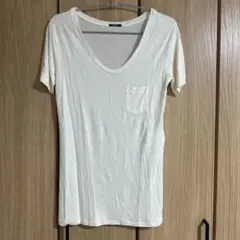 【USED】DENHAM Vネック Tシャツ(XXS size)のサムネイル