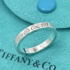 Tiffany＆Co. ティファニー ノーツナロー ニューヨーク リング 10号