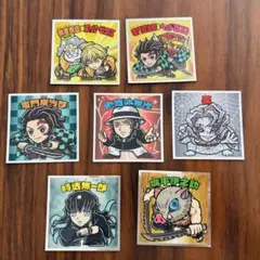 鬼滅の刃マン ビックリマンチョコ 炭治郎 ヘッドロココ　善逸　スーパーゼウス