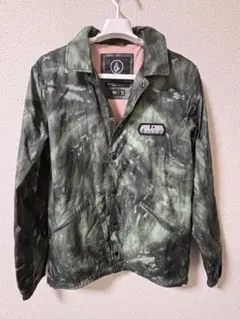 VOLCOM タイダイ柄 ナイロンジャケット