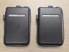 BUFFALO ポータブルHDD HD-PF160U2-BK 2台セット
