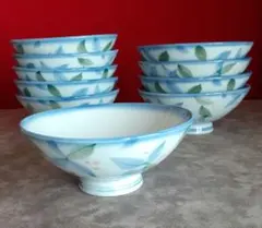 飯茶碗　10客　南天