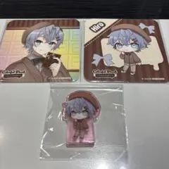 からぴち　ヒロ　スイパラ　コースター　アクリルフィギュア