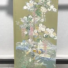 D578 訪問着　友禅　鴛鴦　流水　花模様　正絹　着物　袷　極美品