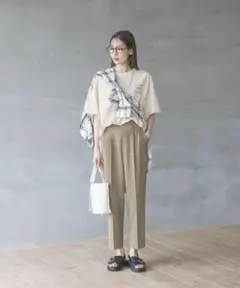 ꕤグローバルワーク/ウツクシルエットDRYテーパードパンツ/289056